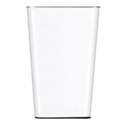 White Stainless Steel Open Top Bin, 11.7l 8 White Stainless Steel Open Top Bin, 11.7l -Household Items Shop white stainless steel open top bin 11.7l 1