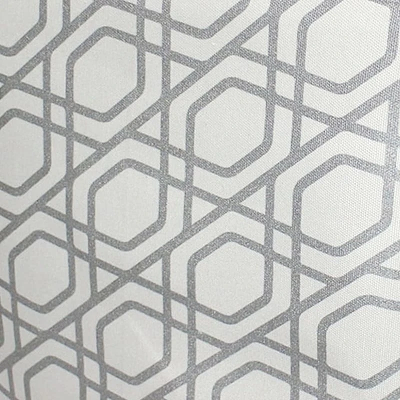 XLarge Square Fabric Basket Geo Grey 4 XLarge Square Fabric Basket Geo Grey - Image 2